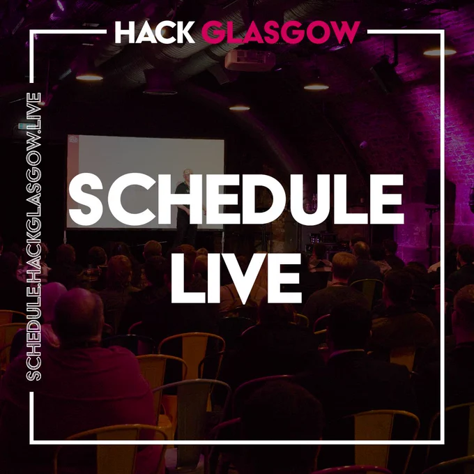 Image stating Schedule Live