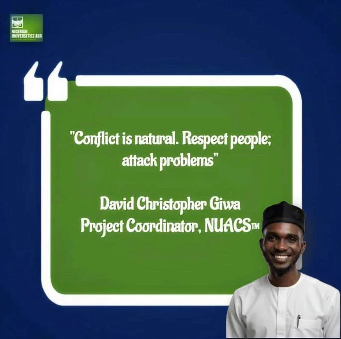 NUACS™ ADR QUOTES 

"Conflict is natural. Respect people; attack problems."