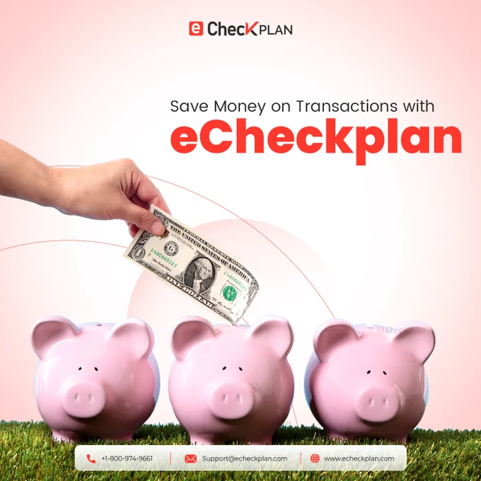 Keep More of What You Earn!

Processing fees can quietly eat into your profits. With eCheckPlan's Cash Discount Program, you can reduce payment processing costs and keep more revenue where it belongs—your business.

▪ Lower payment processing expenses
▪ Increase profit margins
▪ Easy implementation
▪ Free Cost Analysis for your business

See how much you could save with a customized cost analysis.

☎ (800) 974-9661  |  ✉ support@echeckplan.com