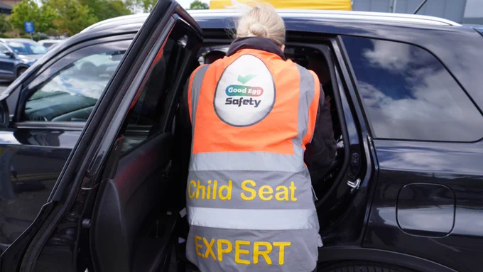Car seat check event