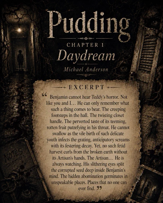 
I used a GPT excerpt poster creator to make the poster, the writing is my own creative work.