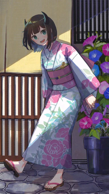 夏イラスト 埋め様