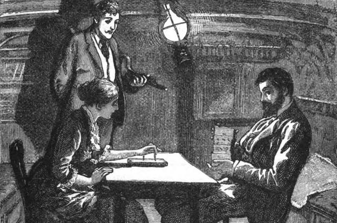 The passengers aboard the ill-fated Marie Celeste