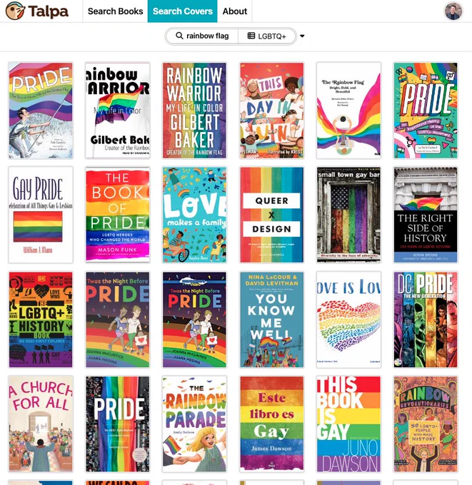 Talpa Cover Search results for "rainbow flag" with "LGBTQ "