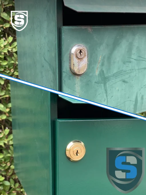mailbox lock replacement, secure mail, mail theft prevention, residential locksmith, mailbox key, USPS lock, identity theft protection