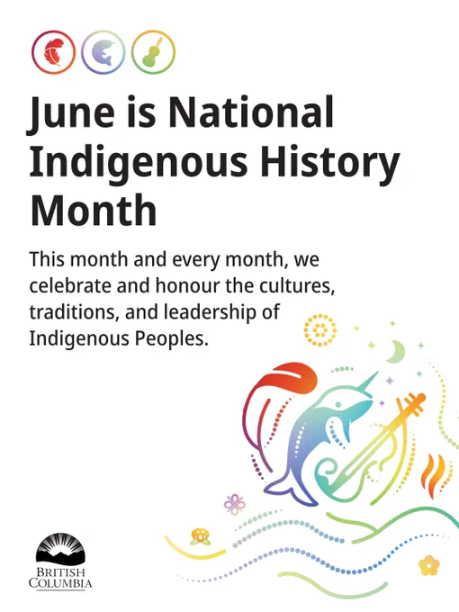 
June is National Indigenous History Month

This month and every month, we celebrate and honour the cultures, traditions, and leadership of Indigenous Peoples. 