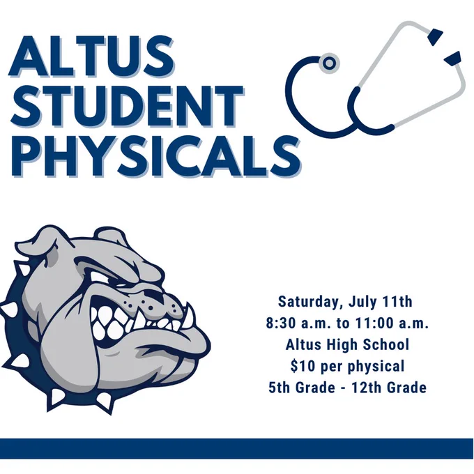 Bulldog Physicals July 11th 