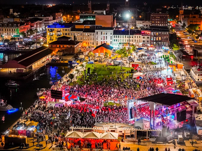 Ohio Bike Week on the Jackson Street Pier