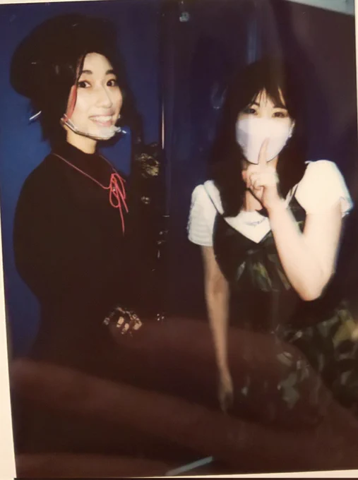 これが初めましてのチェキ🤭