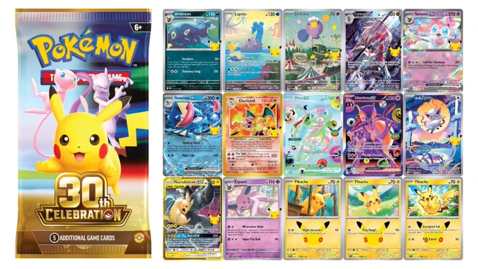 Pokemon TCG 30th Celebration Set