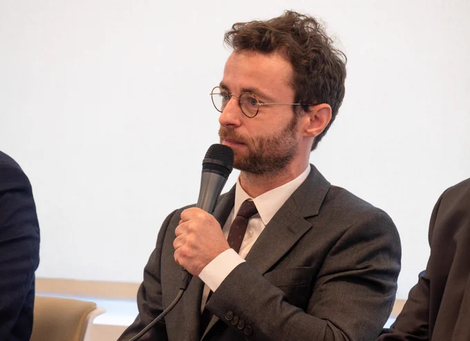 Prise de parole du directeur de cabinet, Lucas Turgis
