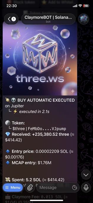 $THREE