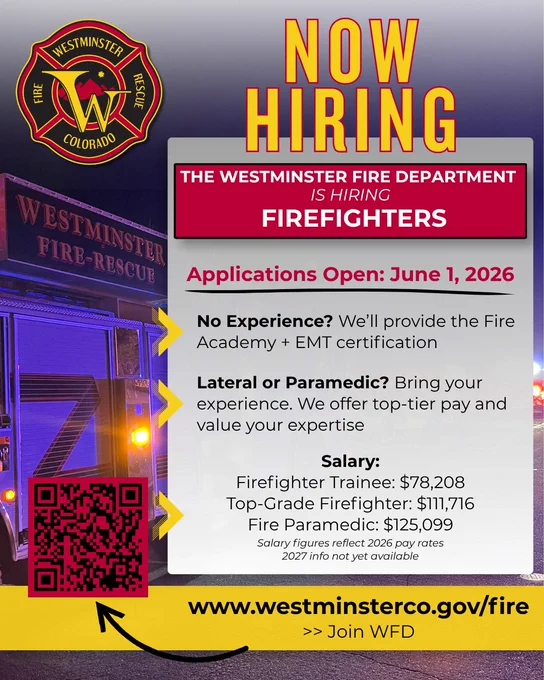 now hiring flyer