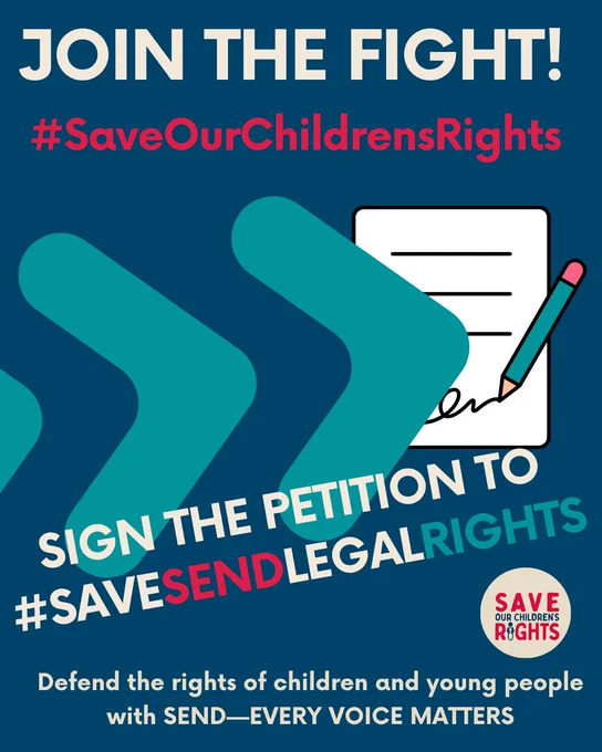 Join the fight! sign the #SaveSENDlegalRights petition