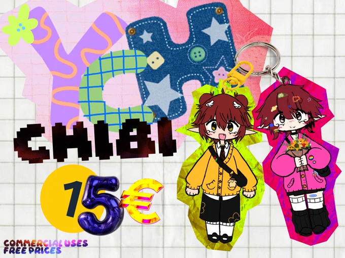 Commission de Chibi pour 15€ !