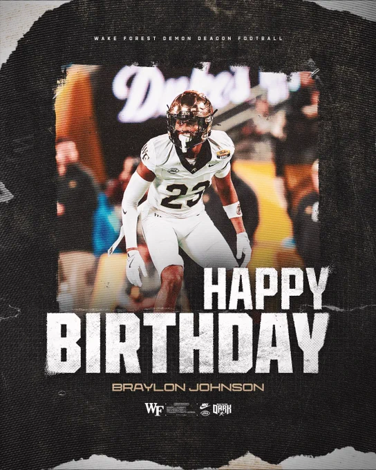 Happy birthday Braylon Johnson