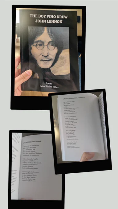 The Boy Who Drew John Lennon, by Peter Thabit Jones. Published by the Seventh Quarry.