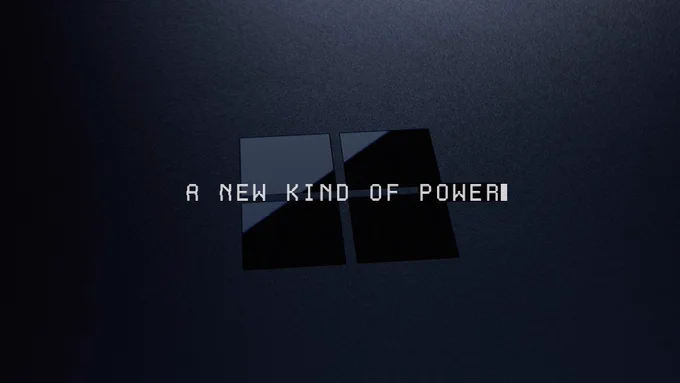 Text: A new kind of power 