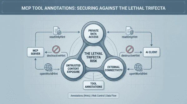 MCP tool annotations help mitigate the lethal trifecta