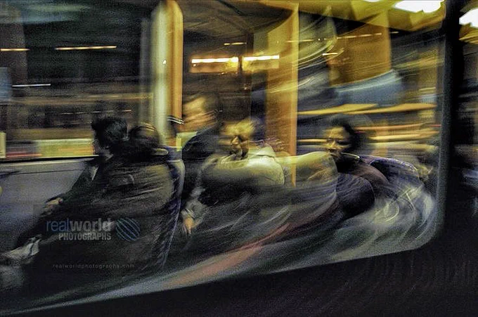 Night bus. Bow, East London. England. Gary Moore photo. Real World Photographs. #London #streetphotography #photojournalism #Grok #LDN #Nikon #realworldphotographs  #garymoorephotography #travel #England #Europe #Google #Malmo #Copenhagen