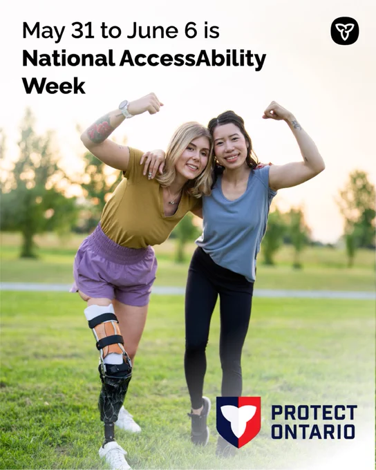 May 31 to June 6 is National AccessAbility Week