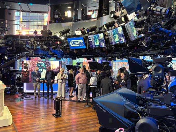 The Elmet Group (Nasdaq: ELMT) rings the Closing Bell at Nasdaq MarketSite on May 29, 2026.