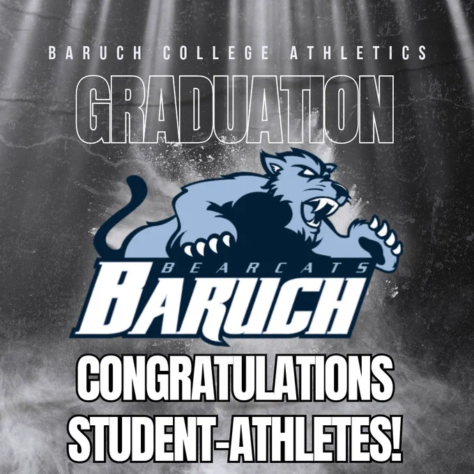 Baruch College Athletics congratulates the graduating Class of 2026!
