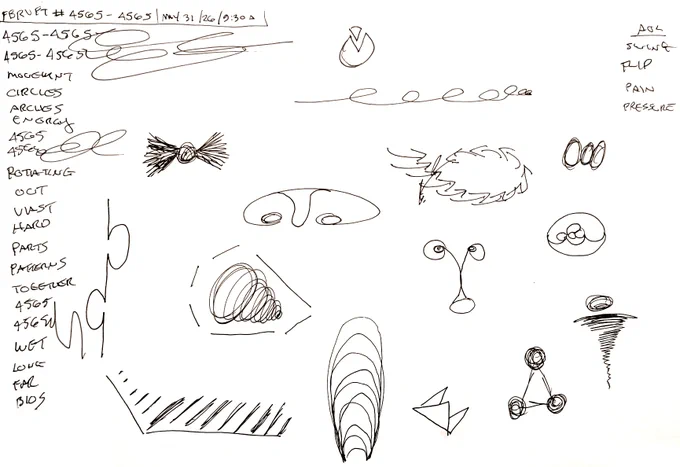 PRE reveal sketch.