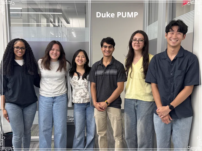 The 6 Paired Undergraduate Mentoring Program (PUMP) in Uronephrology at Duke for 2026