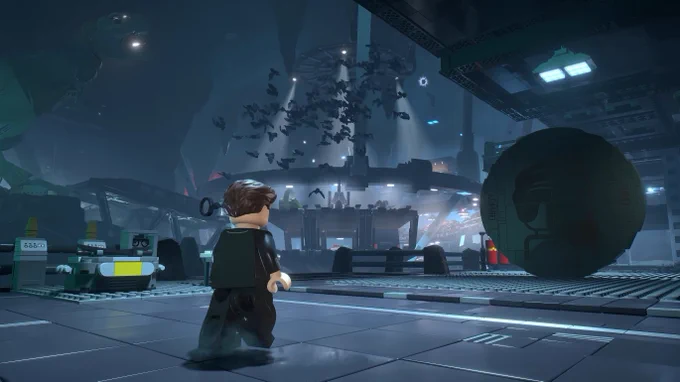 LEGO Batman: Legacy of the Dark Knight | Bruce Wayne walking in the Batcave from the "Heroes & Villains" Trailer