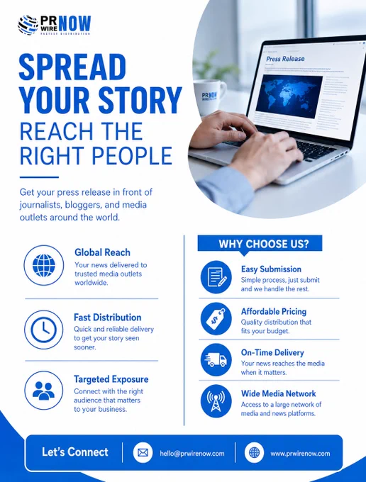 Get Your Story Featured Worldwide | PRWireNOW
