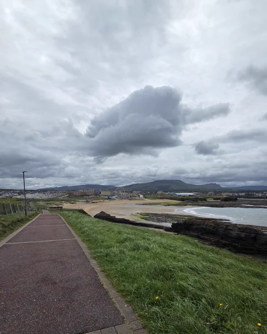 The Rougey Cliff Walk in Bundoran, Donegal.