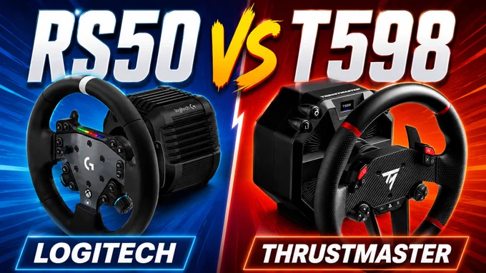 Logitech RS50 vs Thrustmaster T598