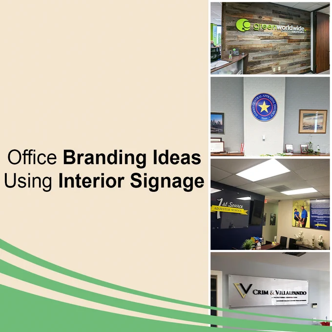 Office Branding Signage - Lobby Signs