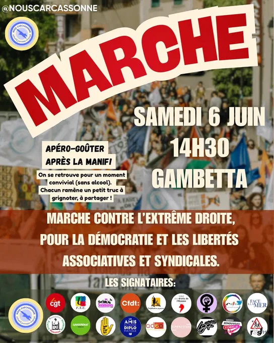 Affiche de la manifestation