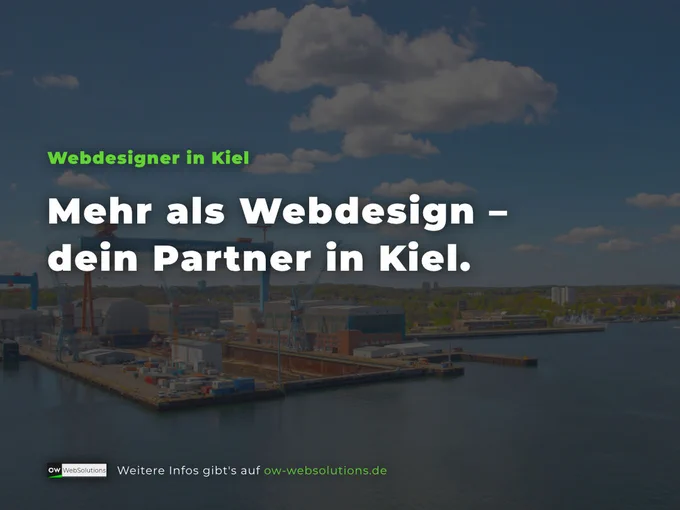 Mehr als Webdesign – dein Partner in Kiel.