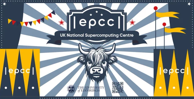 Artwork for EPCC presence at the Royal Society