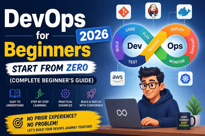 DevOps for Beginners 2026 - Start from Zero (Complete Beginner's Guide)