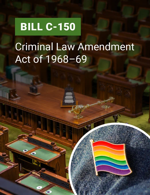 Bill C-150
Criminal Law Amendment Act of 1968-69