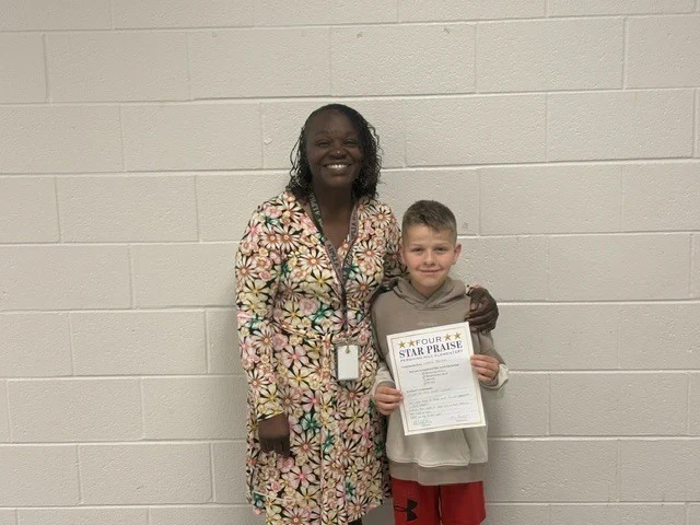 principal and student