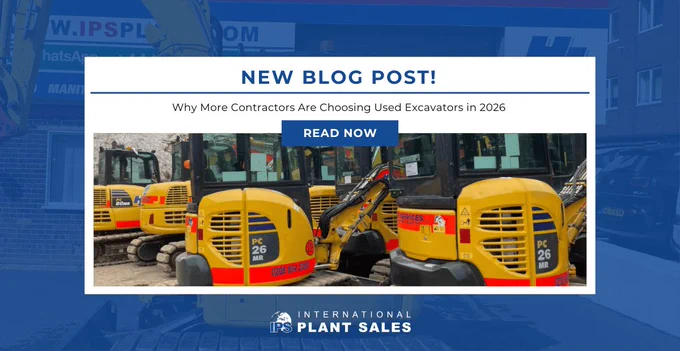 Why More Contractors Are Choosing Used Excavators in 2026