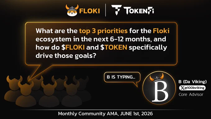 What are the top 3 priorities for the Floki/TokenFi ecosystem in the next 6-12 months? 