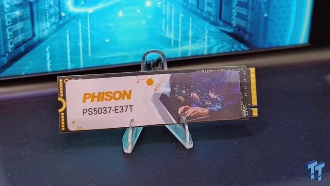 Phison's E37T maxes out Gen5 SSD speeds without DRAM, and it was made for consumers