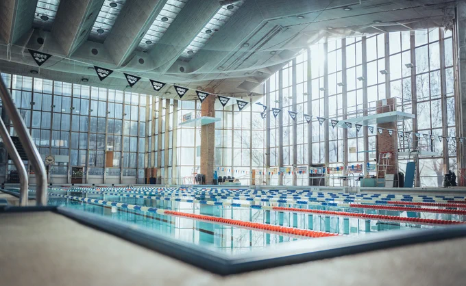 Coventry Central Baths – Coventry City Architect’s Department, under Arthur Ling and Terence Gregory; Michael McLellan principal architect, Paul Beney assistant, 1956-66
Image credit: Dylan Parrin