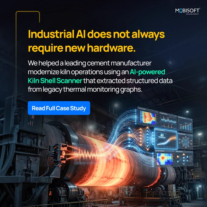 AI-powered kiln monitoring transforms legacy thermal graphs into predictive maintenance intelligence.