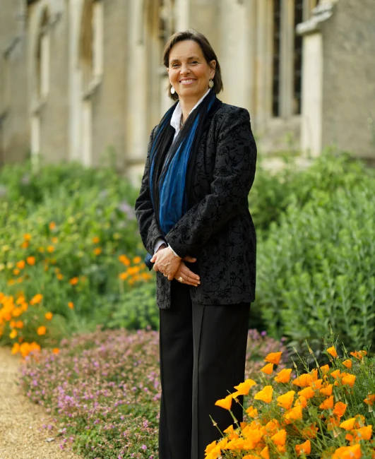 Professor Uta Paszkowski, Crop Science Centre Director and Russell R. Geiger Professor of Crop Science at St John's College where she is a Fellow. Credit: Nathan Pitt. © University of Cambridge.