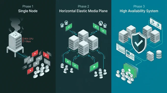 Scaling videoconference systems
