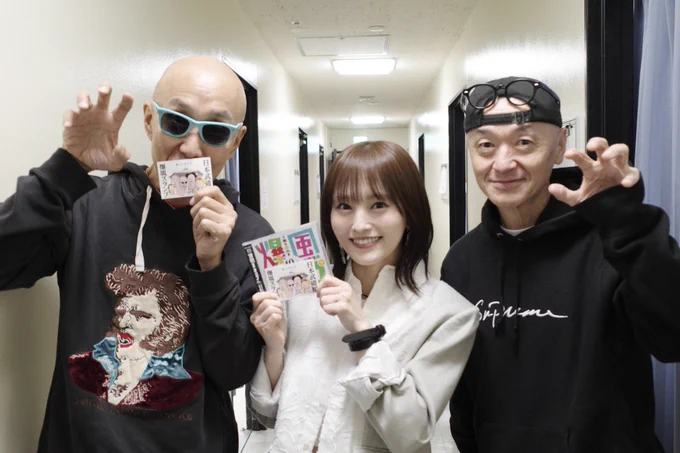 爆風スランプさん。同じ阪神ファンとして球場などで間接的に拝見することはありましたが、初めてステージでご一緒出来ました！！武道館を控えているという点でもシンパシーとエネルギーをいただきました！！