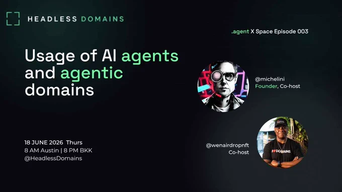 Usage of AI agents and agentic domains