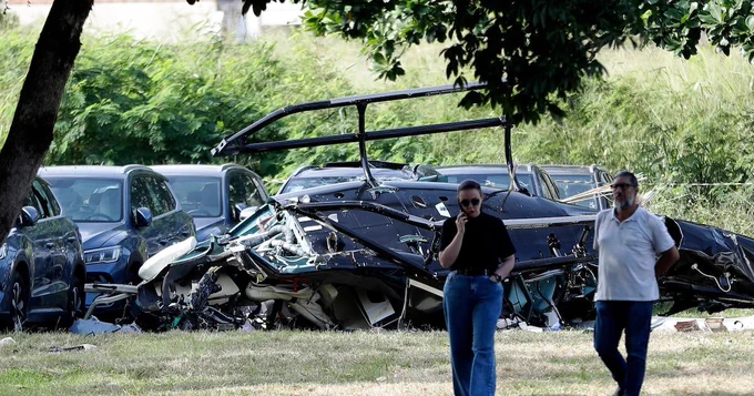 Six killed in helicopter collision over Rio de Janeiro